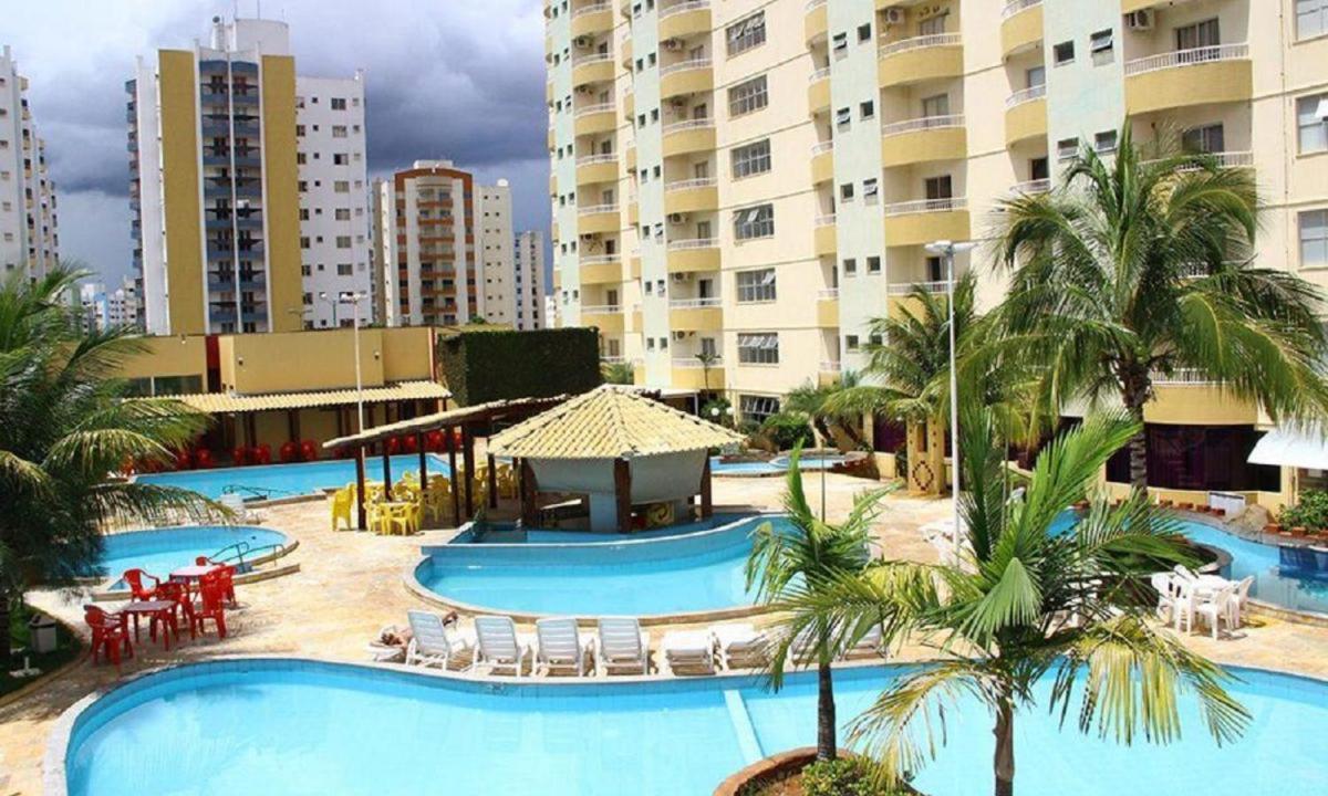 Thermas Place Suite Caldas Novas Com Piscinas Termais Buitenkant foto